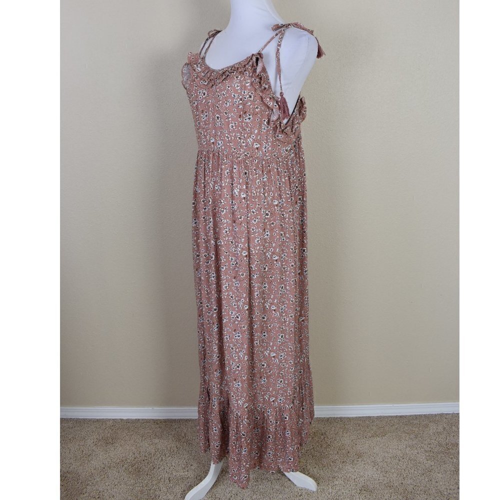 Storia Mauve Floral Maxi Dress NEW - Picture 6 of 8
